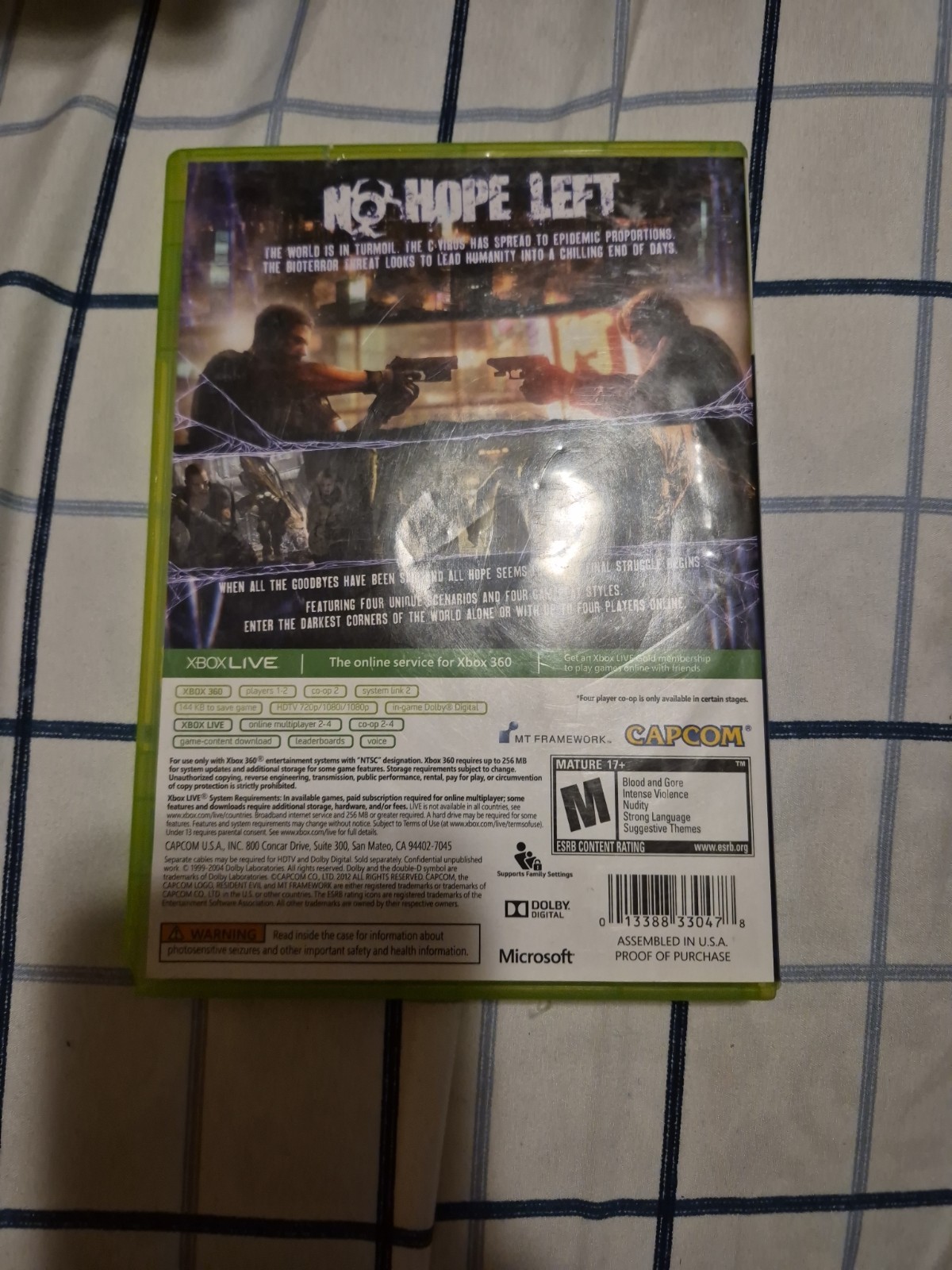Resident Evil 6 (M) – Microsoft Xbox 360