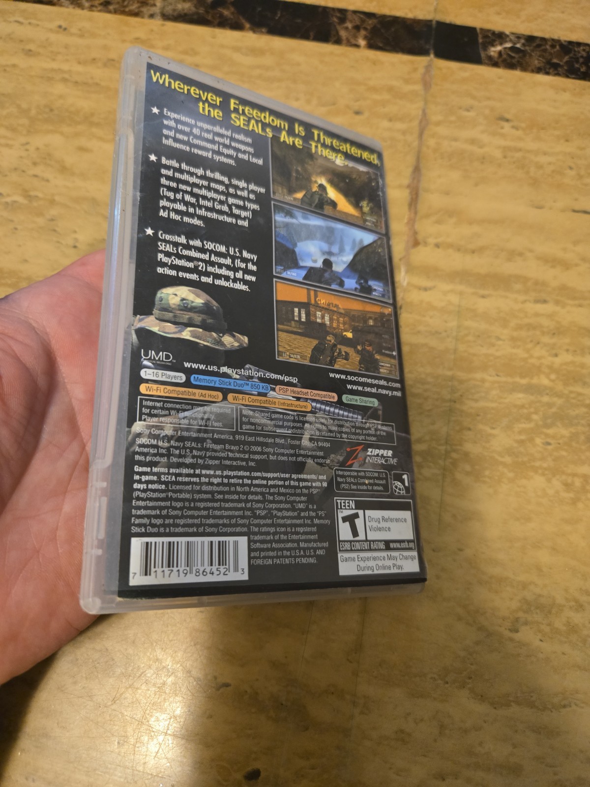 Socom US Navy Seals 2 – PlayStation Portable (Psp)