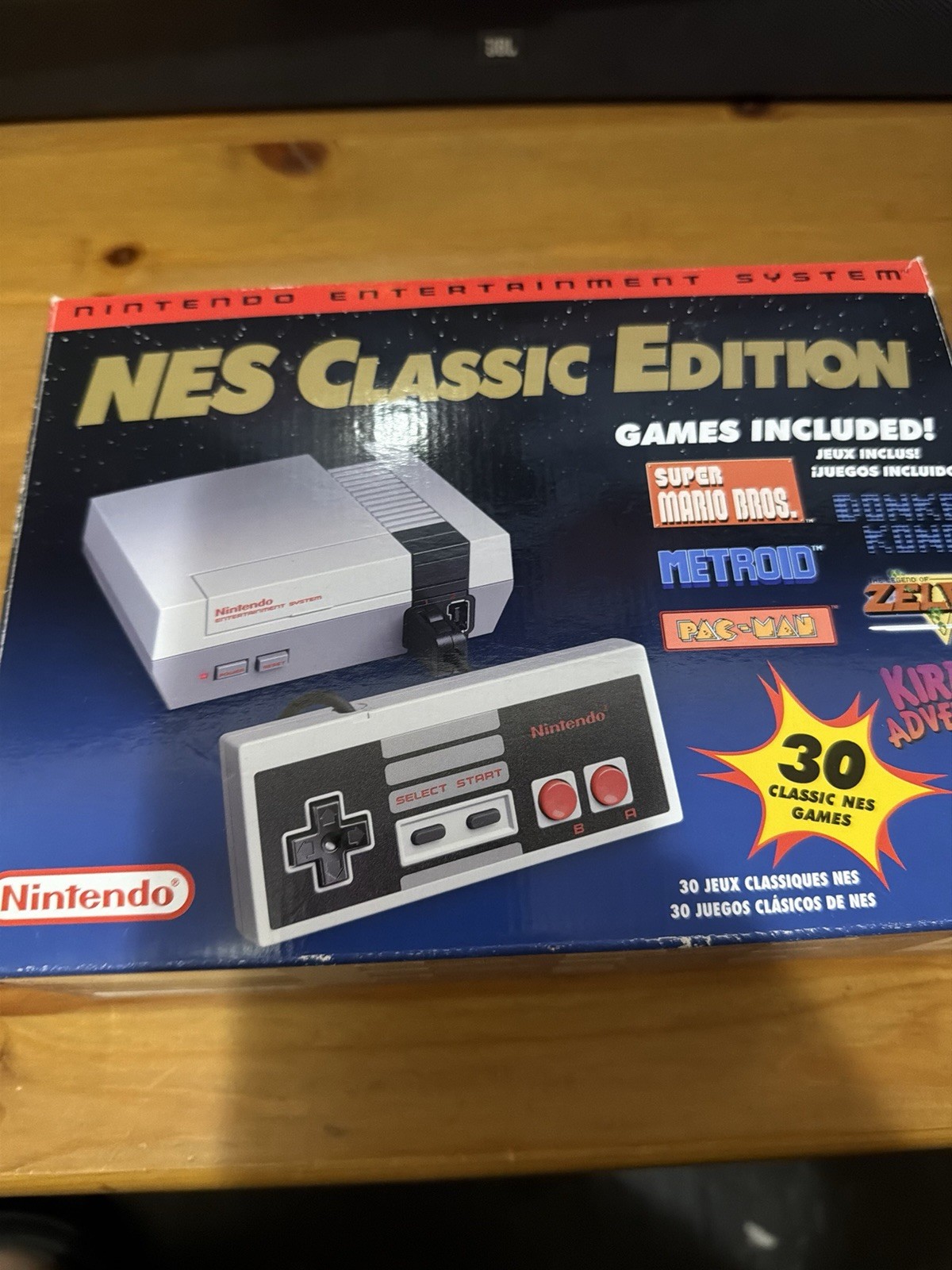 Nintendo NES Classic Edition Mini Console 30 Games Open Box Complete