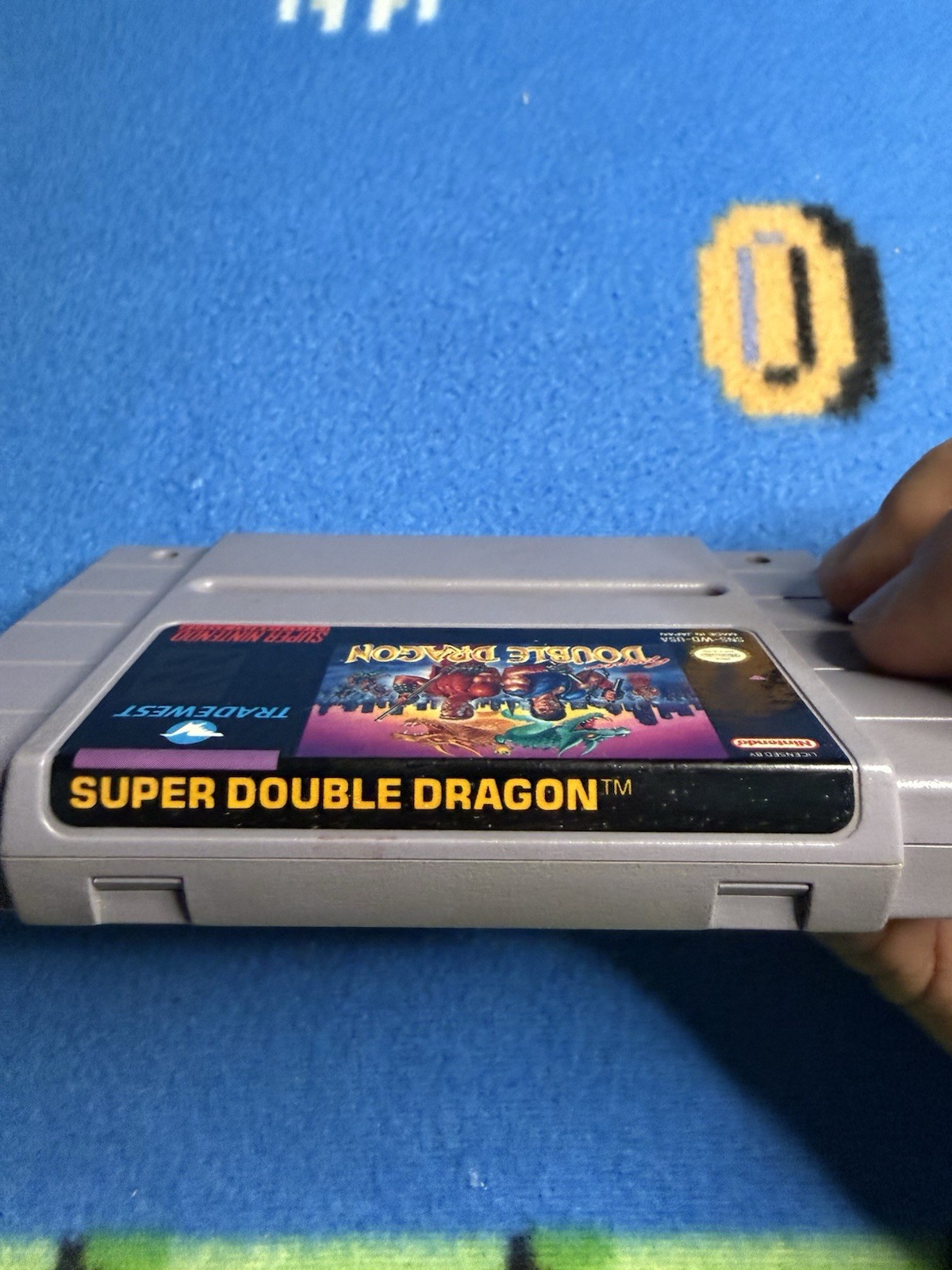 Super Double Dragon Super Nintendo SNES Tested Authentic Fast Shipping