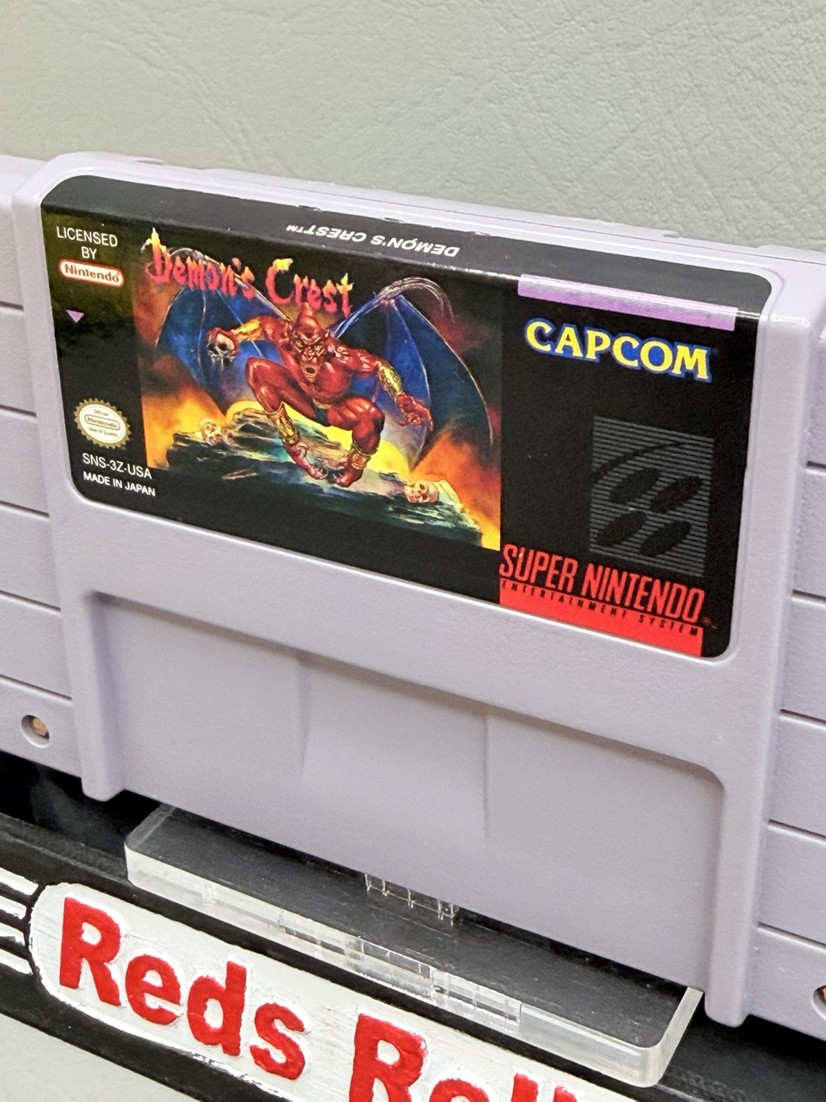 Demon’s Crest (Super Nintendo Entertainment System SNES) Authentic – Very Good