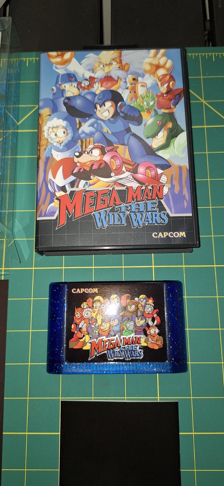 Sega Genesis Retro-Bit 3 Game Lot Mint Valis III, Gleylancer, Megaman Wily Wars