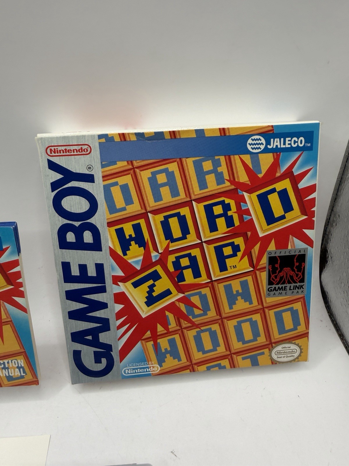 Word Zap (Nintendo Game Boy Gameboy) Complete in Box CIB Rare Fast Shipping