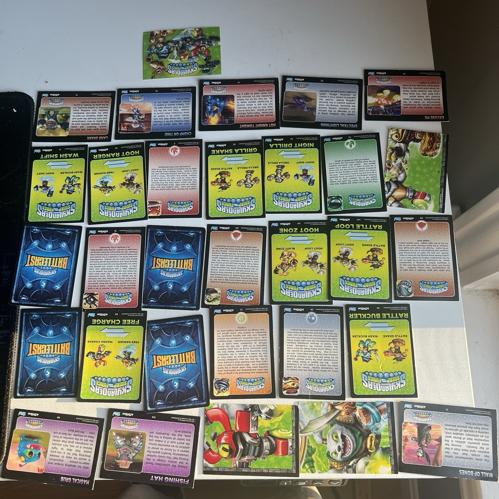 Skylanders Trading Card Lot 31 Spyro’s Adventure