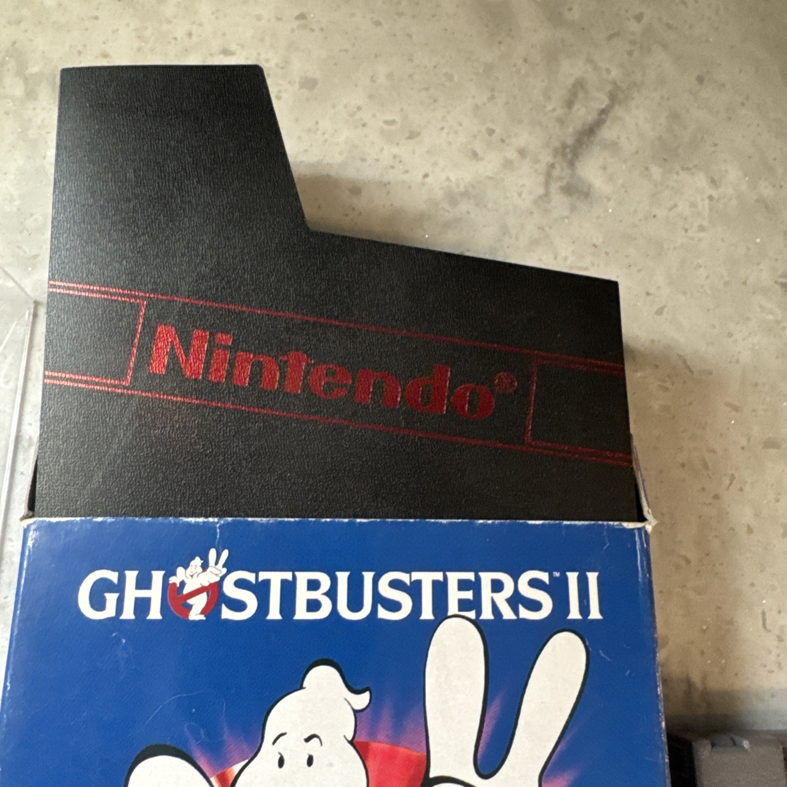 1990 Activision Nintendo Ghostbusters II 2 Works w/ Case & Manual Fast Ship