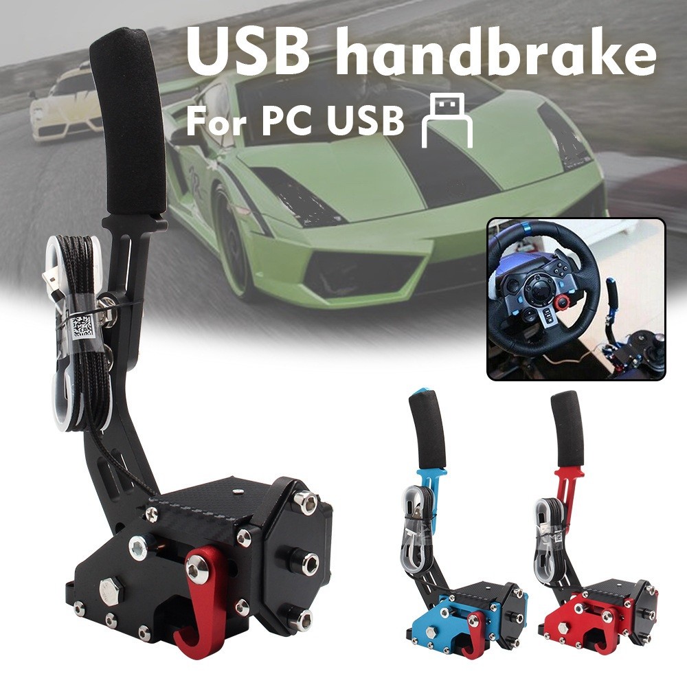 USB Handbrake for 64Bit PC Windows for Sim Racing Games G25/G27/G29/T500