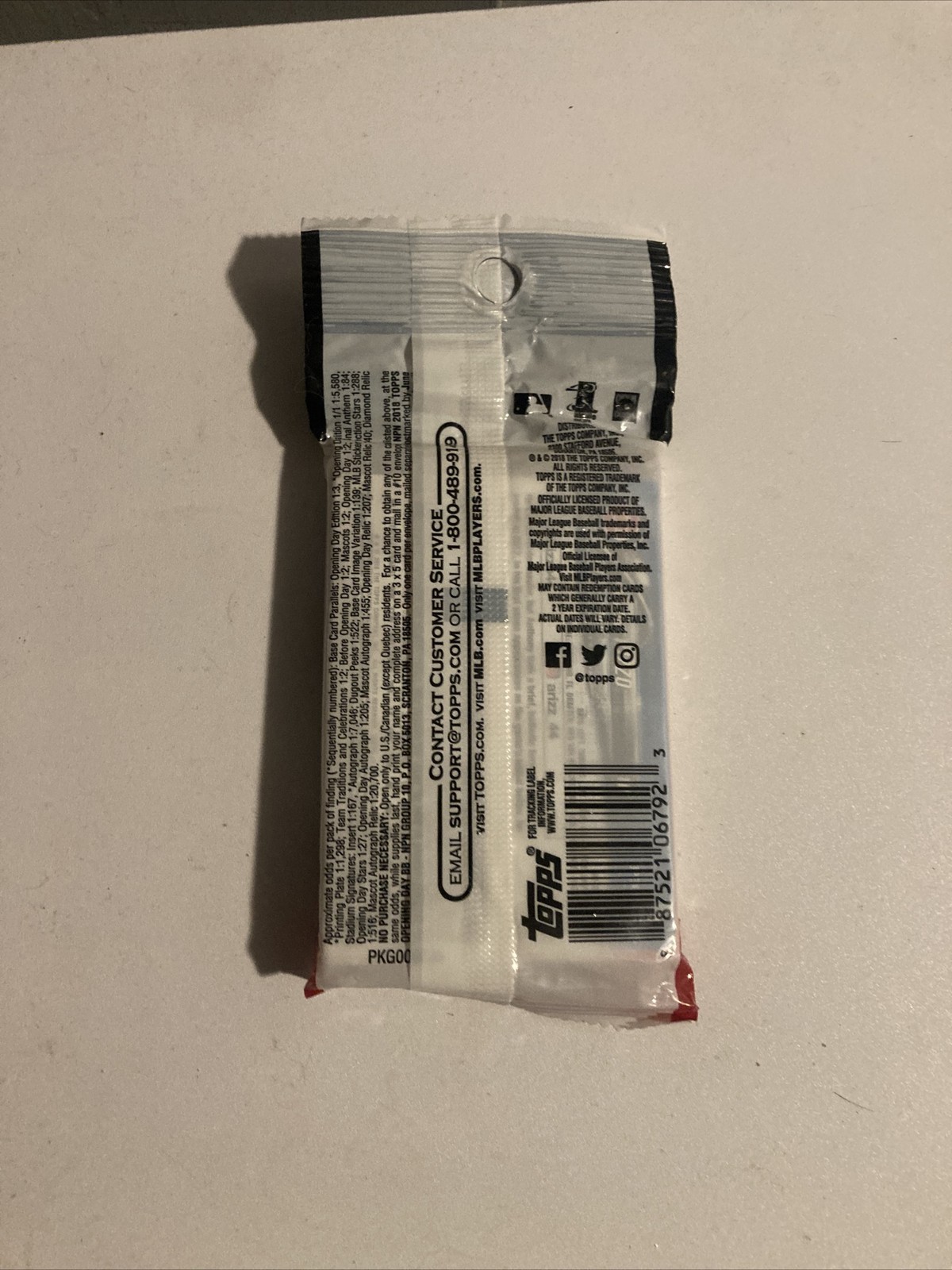 2018 Topps Opening Day Baseball Sealed SUPER Fat Pack-24 Cards! OHTANI RC YR