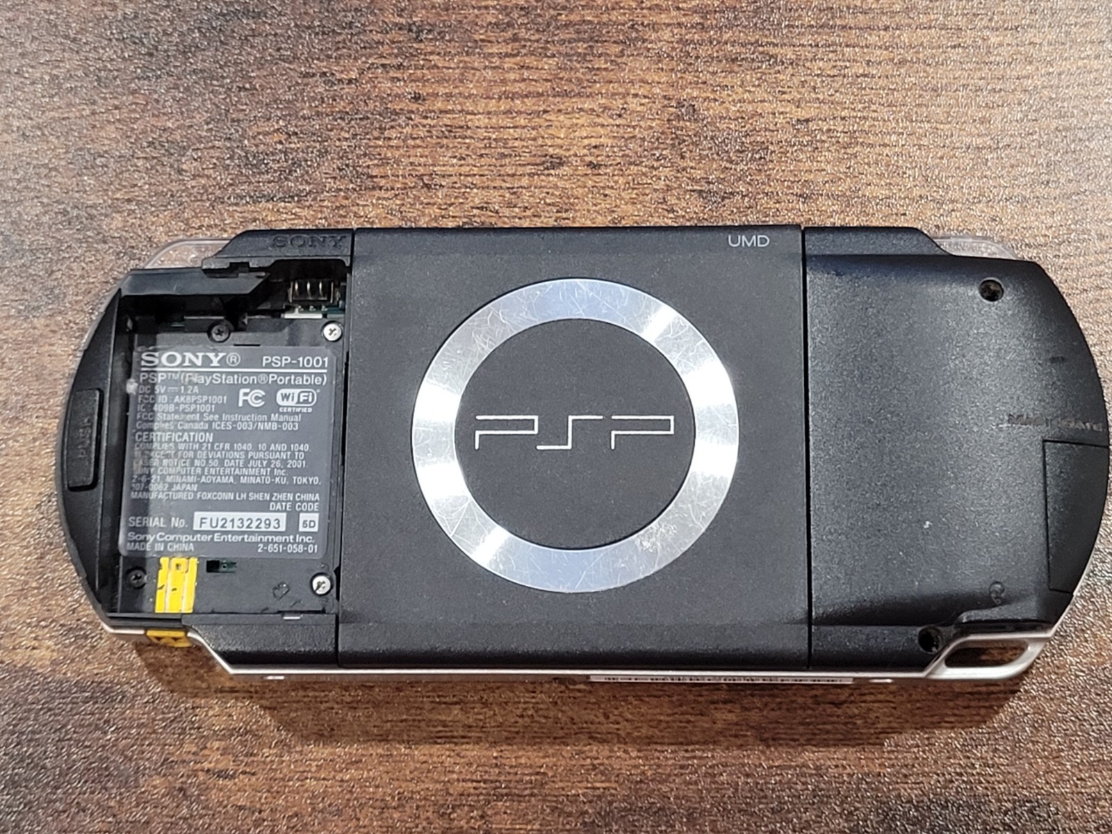 2 Sony PSP 1001 Handheld Consoles For Parts Or Repair AS IS No Battery