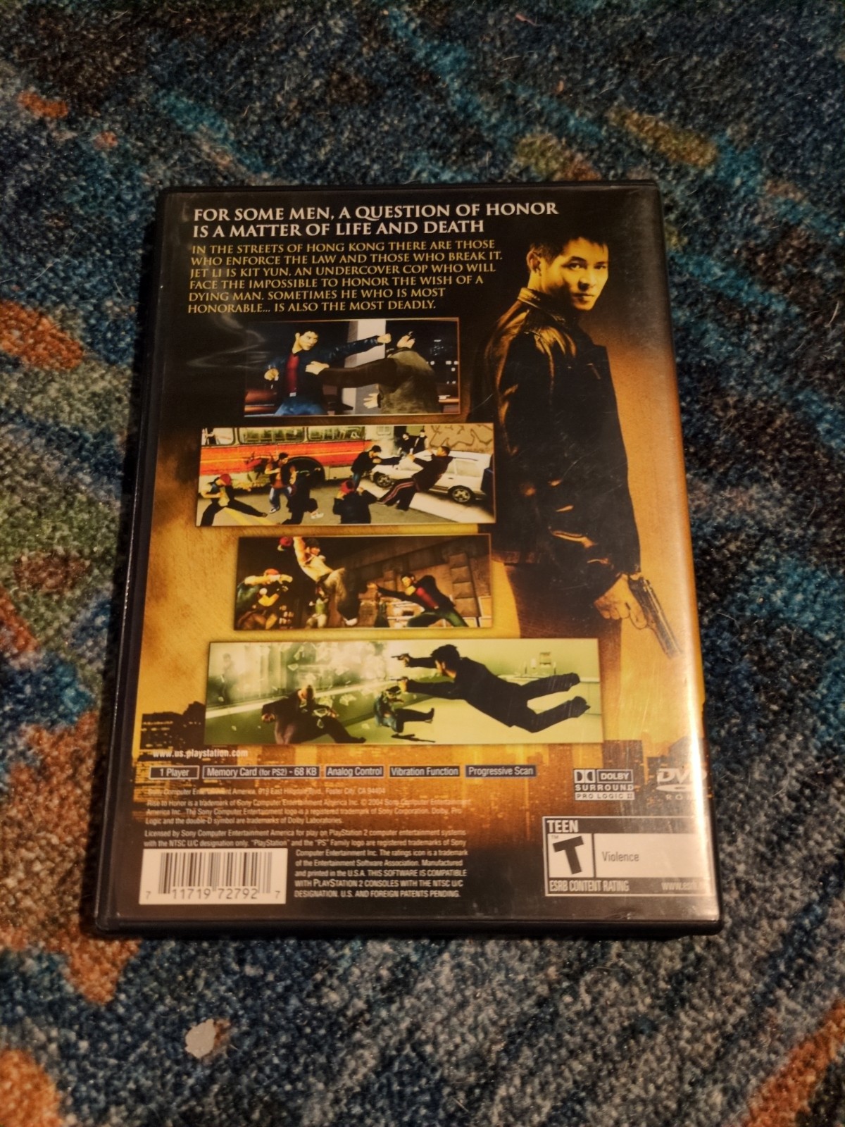 Jet Li Rise To Honor PlayStation 2 PS2 CIB Reg Card Flawless Disc