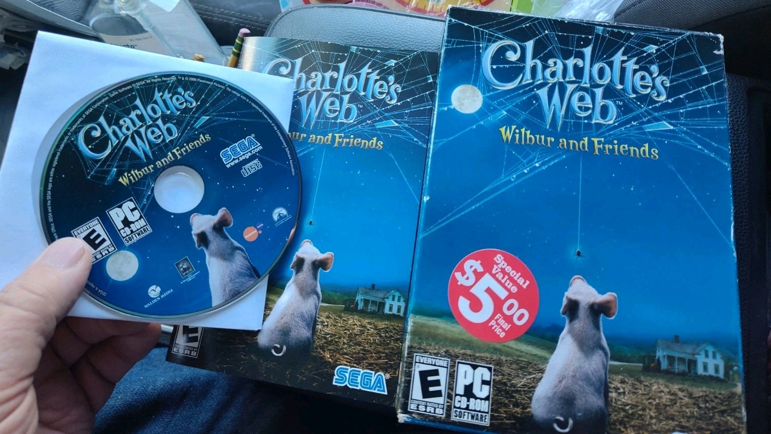 Charlottes Web Wilbur and Friends PC CDROM Big Box Complete