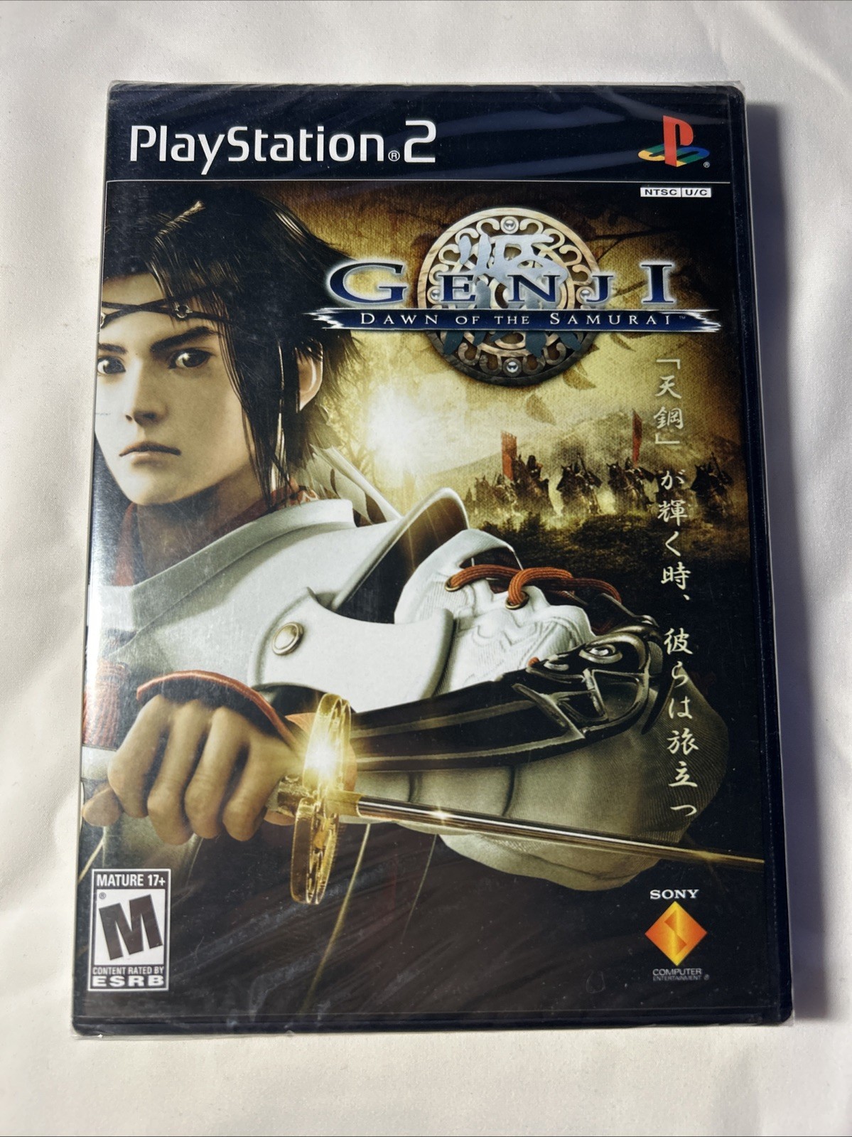 Genji: Dawn of the Samurai (Sony PlayStation 2, 2005) Brand New