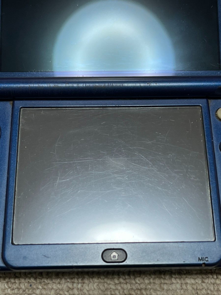 New 3DS LL XL Metalic blue Japan Nintendo Console region Japanese B81 dual IPS