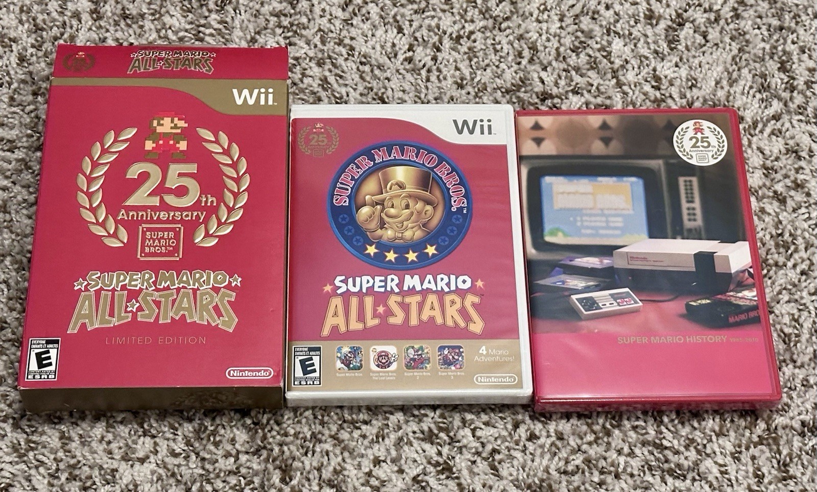 Super Mario All-Stars 25th Anniversary Wii Game & CD BOTH BRAND NEW SEALED
