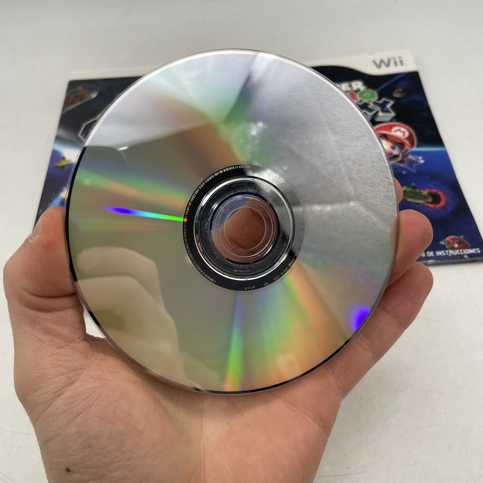 Super Mario Galaxy Nintendo Wii Complete W/ Manual CIB Tested Working