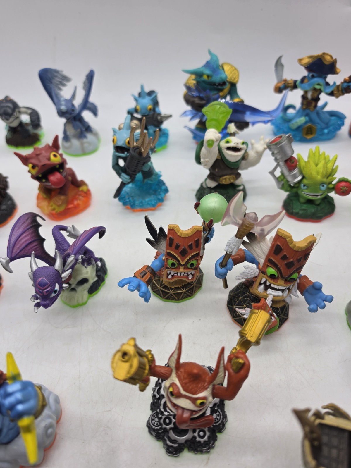 38 Skylanders Figures Bulk Lot Near Mint All Unique No Doubles Rares Adult Owned