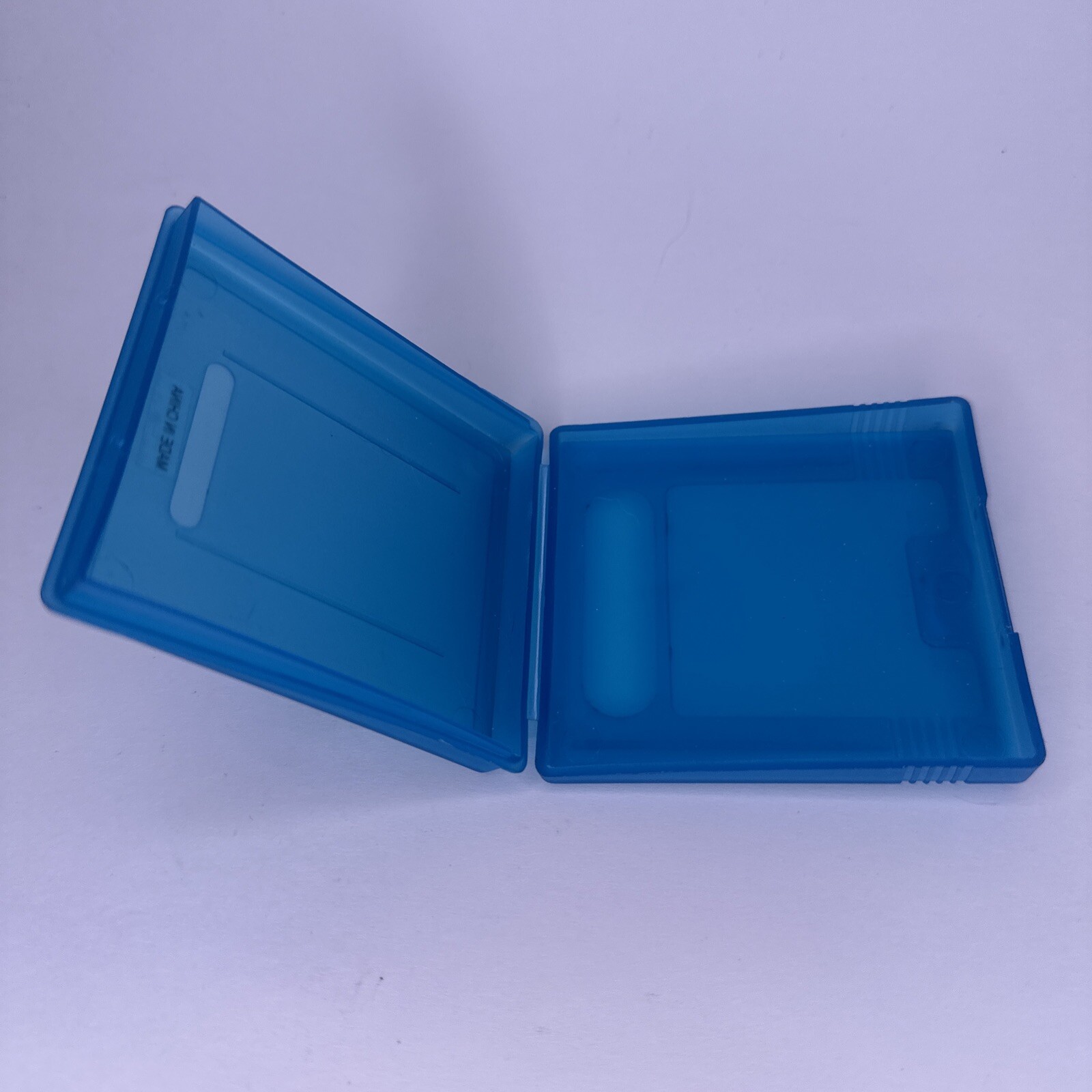 Intel Game Boy Turquoise BLUE Nintendo Cartridge Case Protector Dust Case RARE