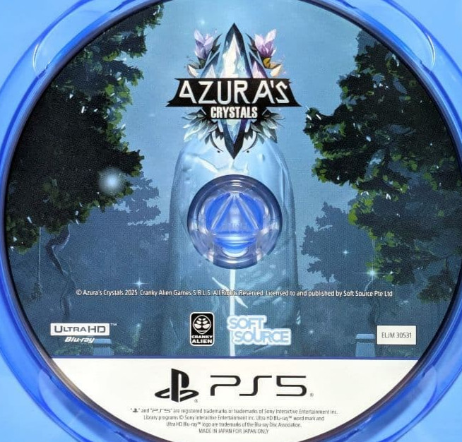 Azura’s Crystals PlayStation5 PS5 Japanese ver Soft Source Used Tested Disc Only