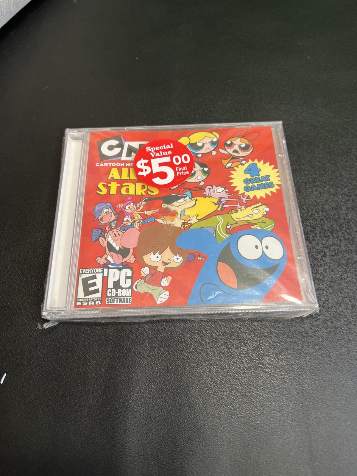 Cartoon Network All Stars 2006 PC CD-ROM 4 Great Games