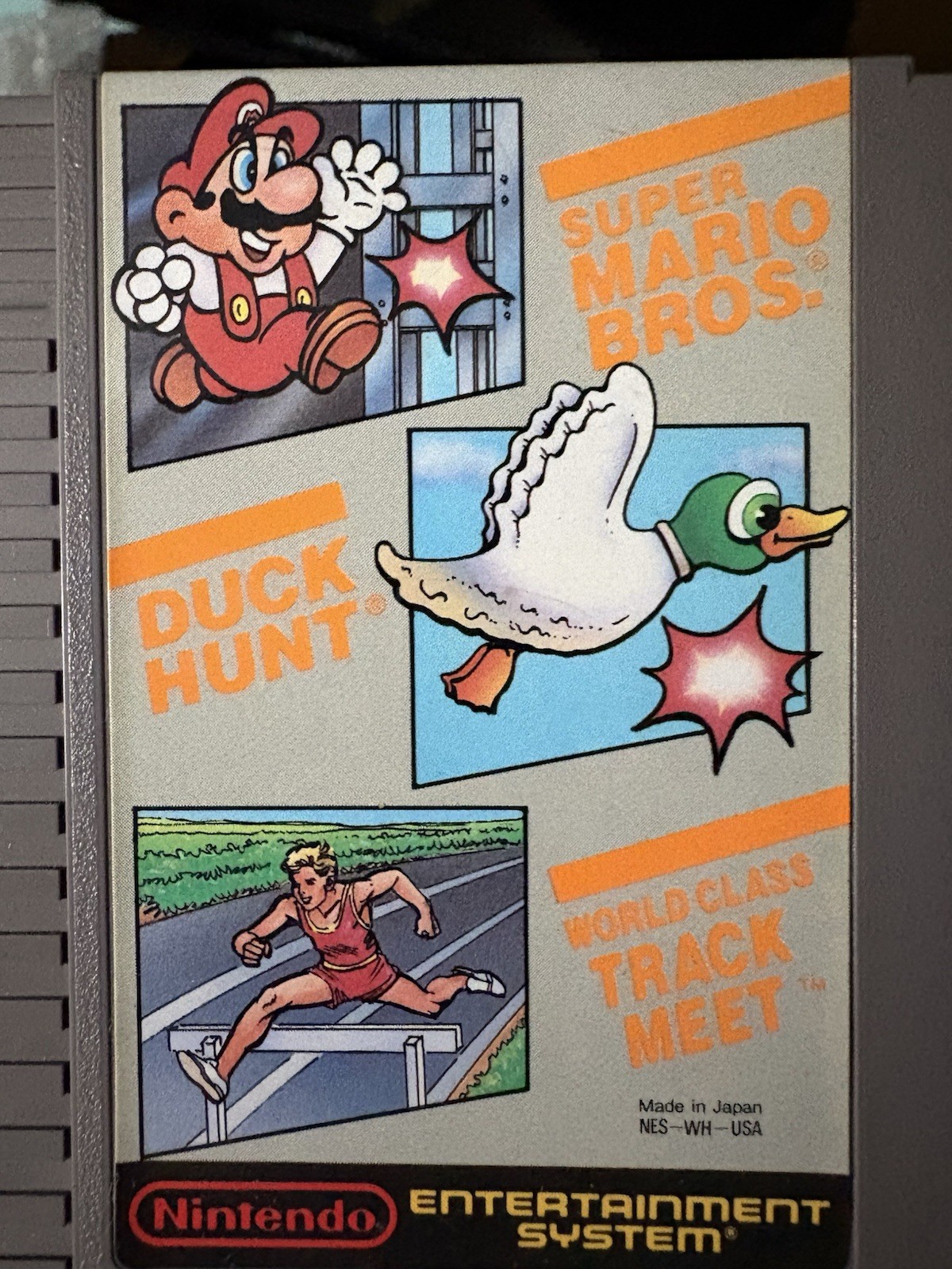NES Super Mario Bros./Duck Hunt/World Class Track Meet