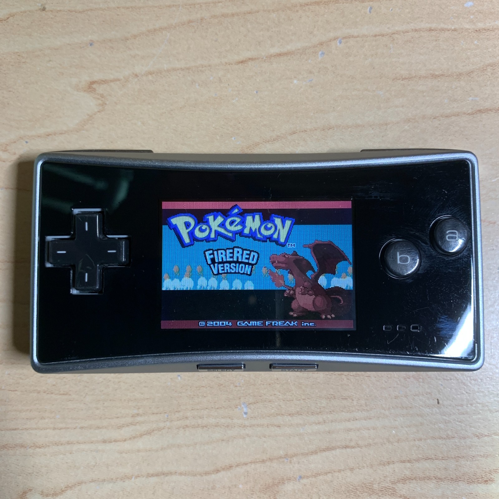 Nintendo Game Boy Micro Silver Console New Battery Faceplate Charger Tested