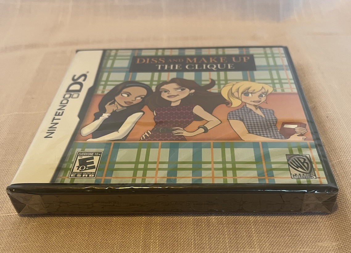 Nintendo DS Game Diss and Make Up the Clique New in Shrink Wrap_DS Clique