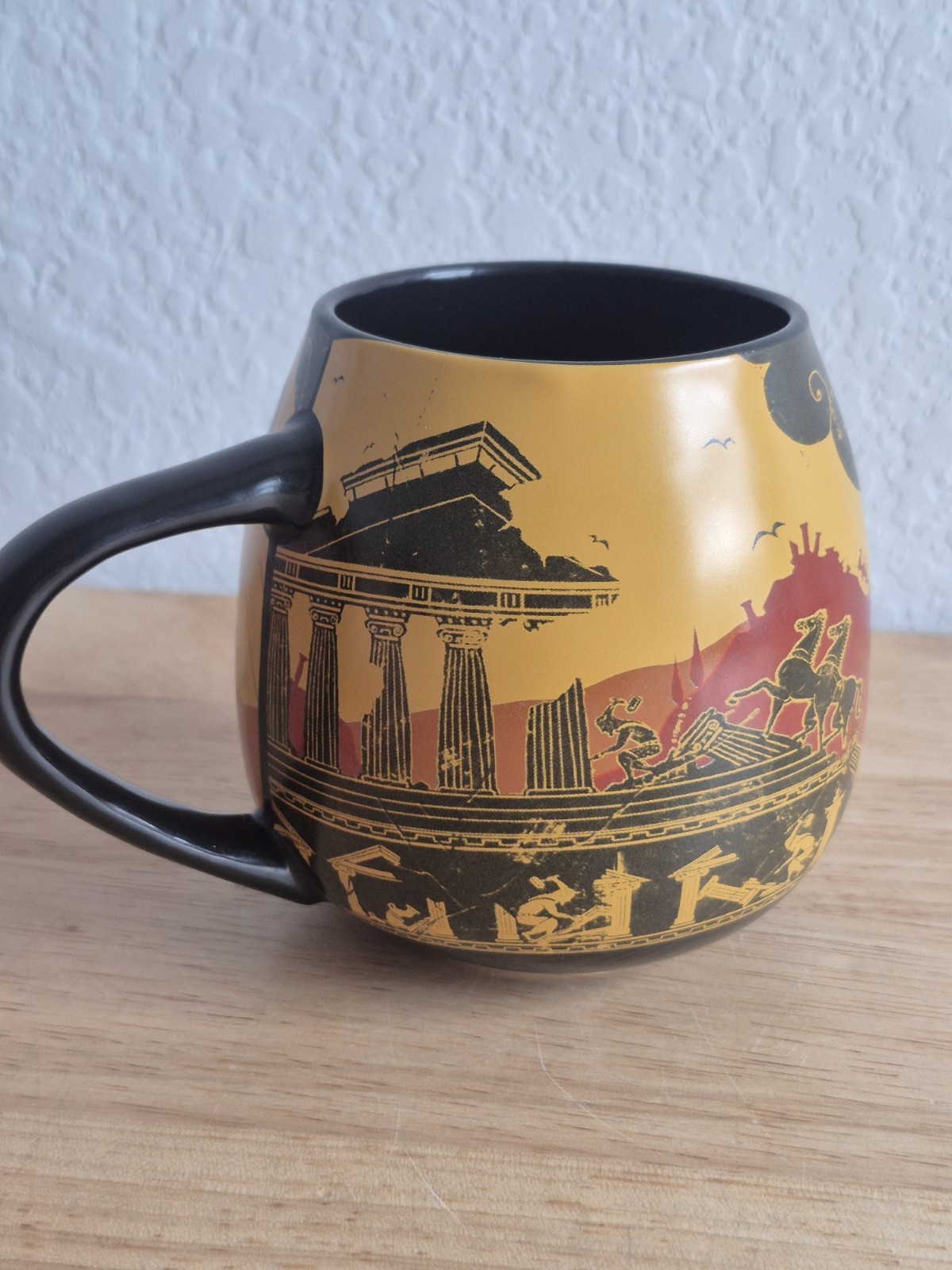 God of War Cave Painting Coffee Mug Exclusive Loot Crate Kratos 2018 Gaming
