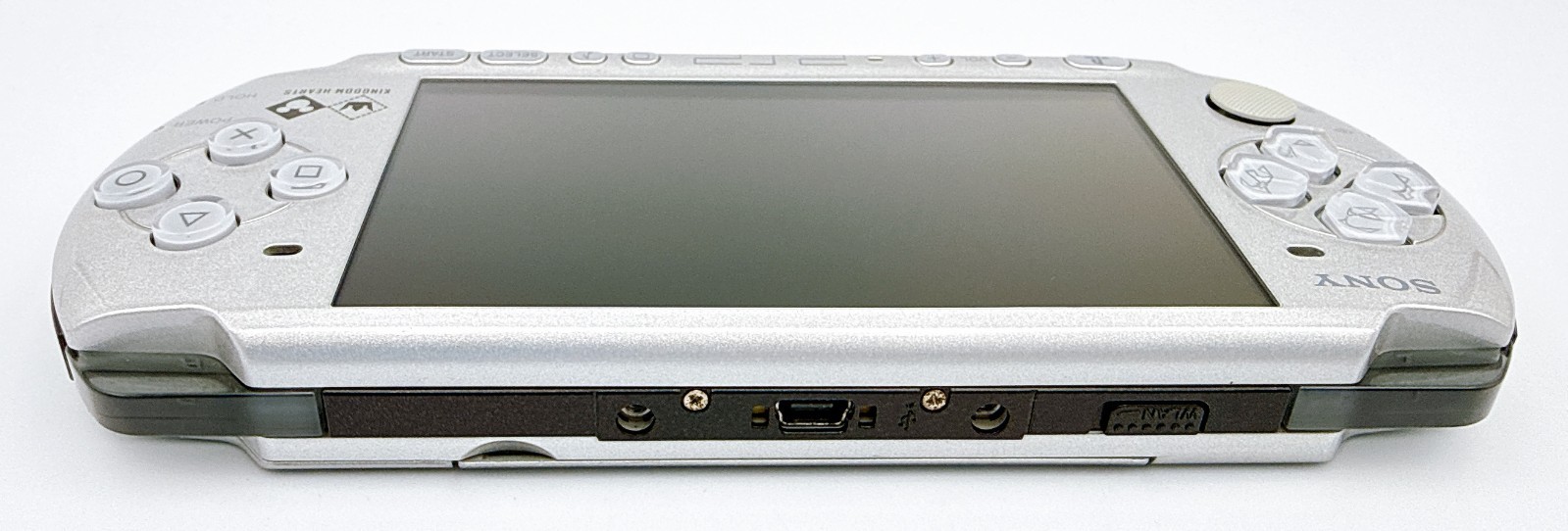 Sony PSP-3000 Console Silver Kingdom Hearts Limited Region Free w/etc -Excellent