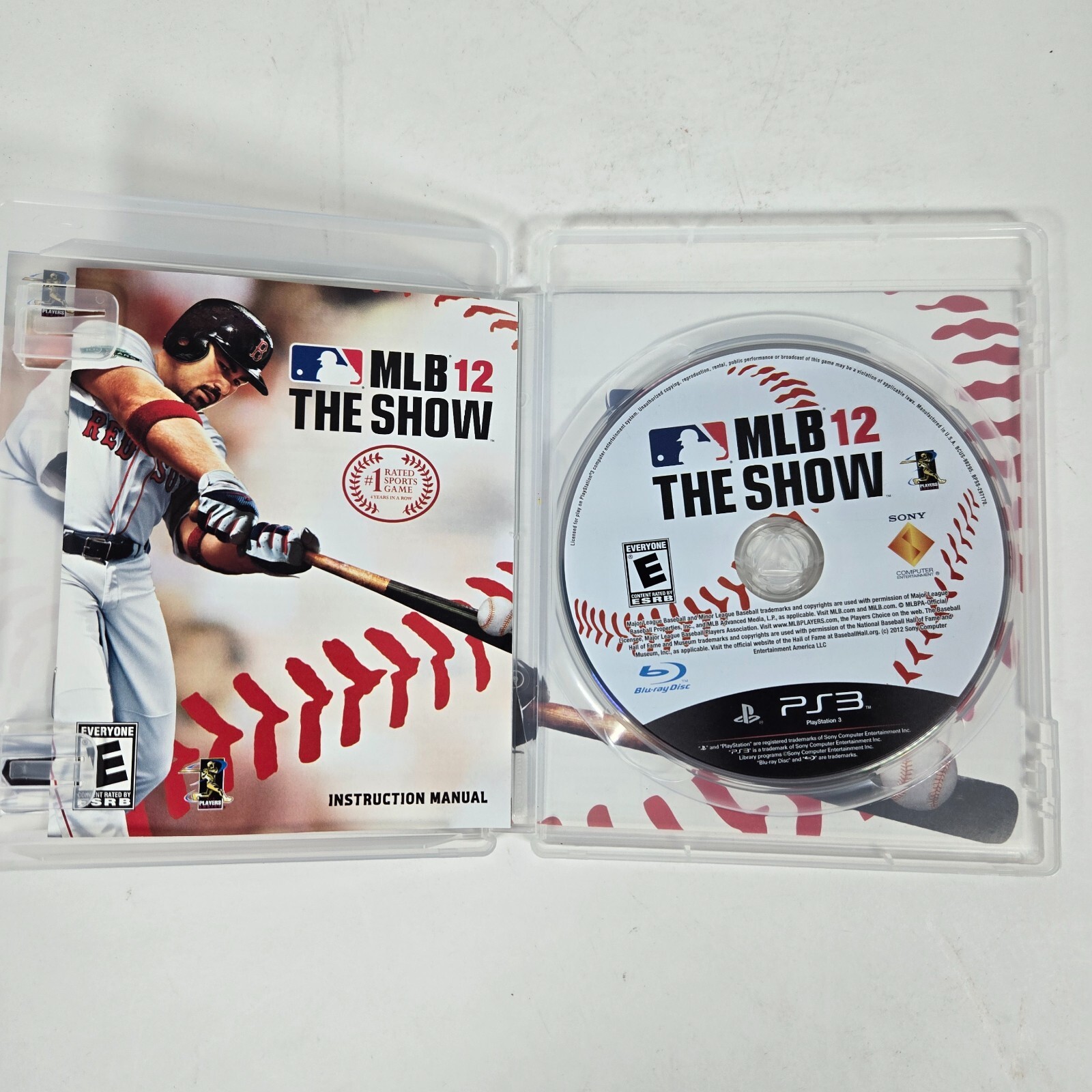 MLB 12 The Show PS3 PlayStation 3 – Complete CIB
