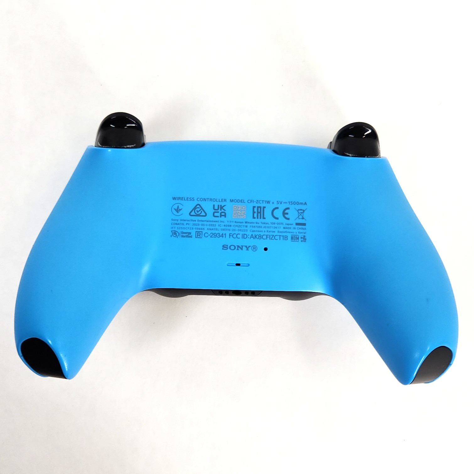 Sony PlayStation 5 DualSense Wireless Controller Starlight Blue CFI-ZCT1W Tested