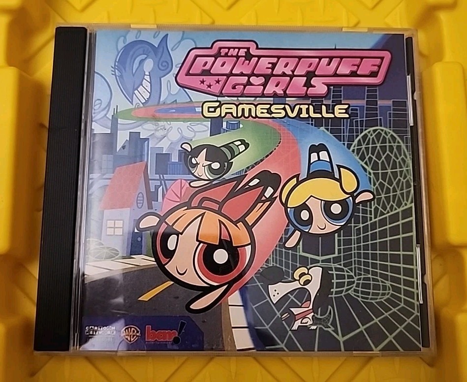 The Powerpuff Girls Gamesville Game Cartoon Network, Warner Bros GOOD