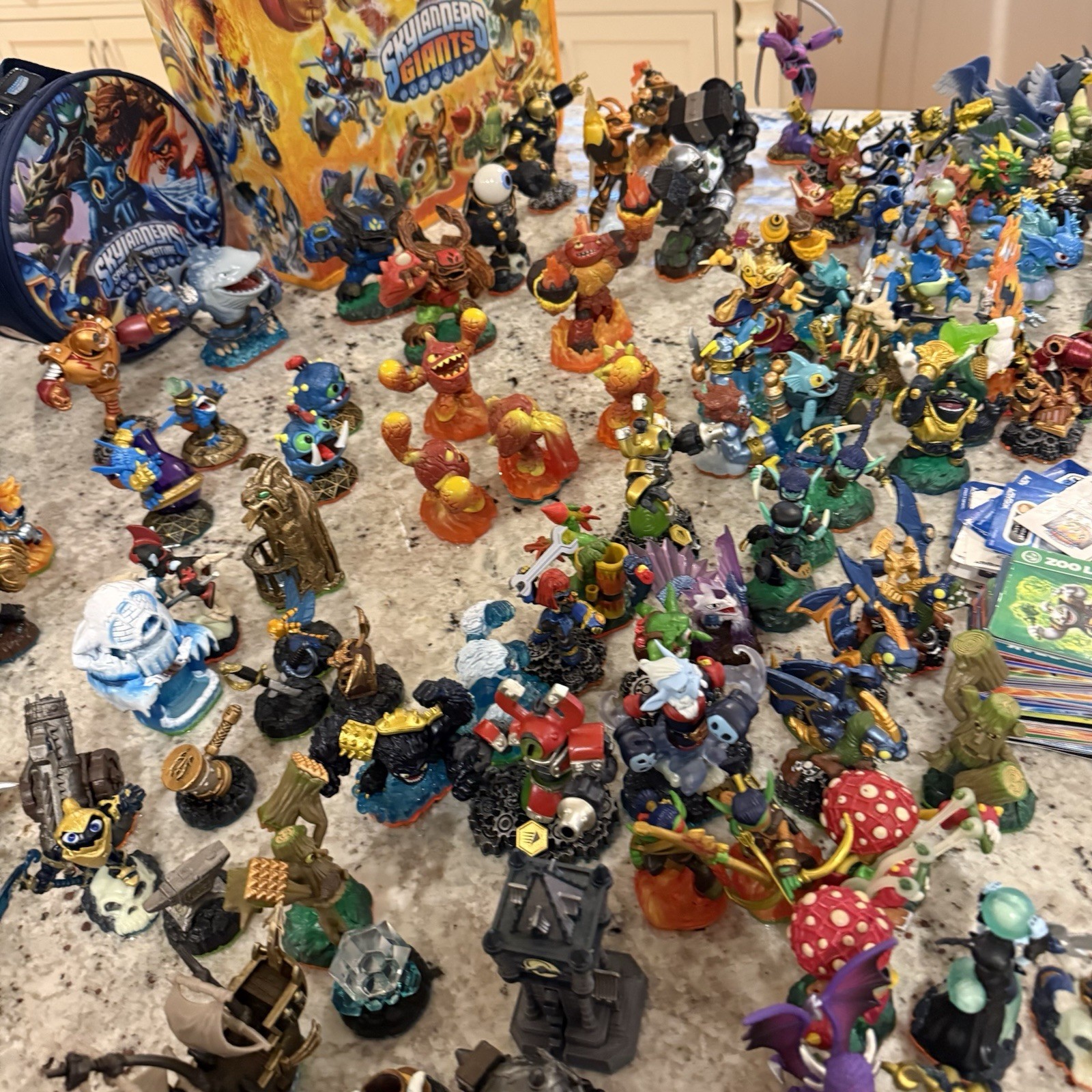 Large Skylanders Figure & Accessory Lot (Read Description) Giants Spyro Swap Etc