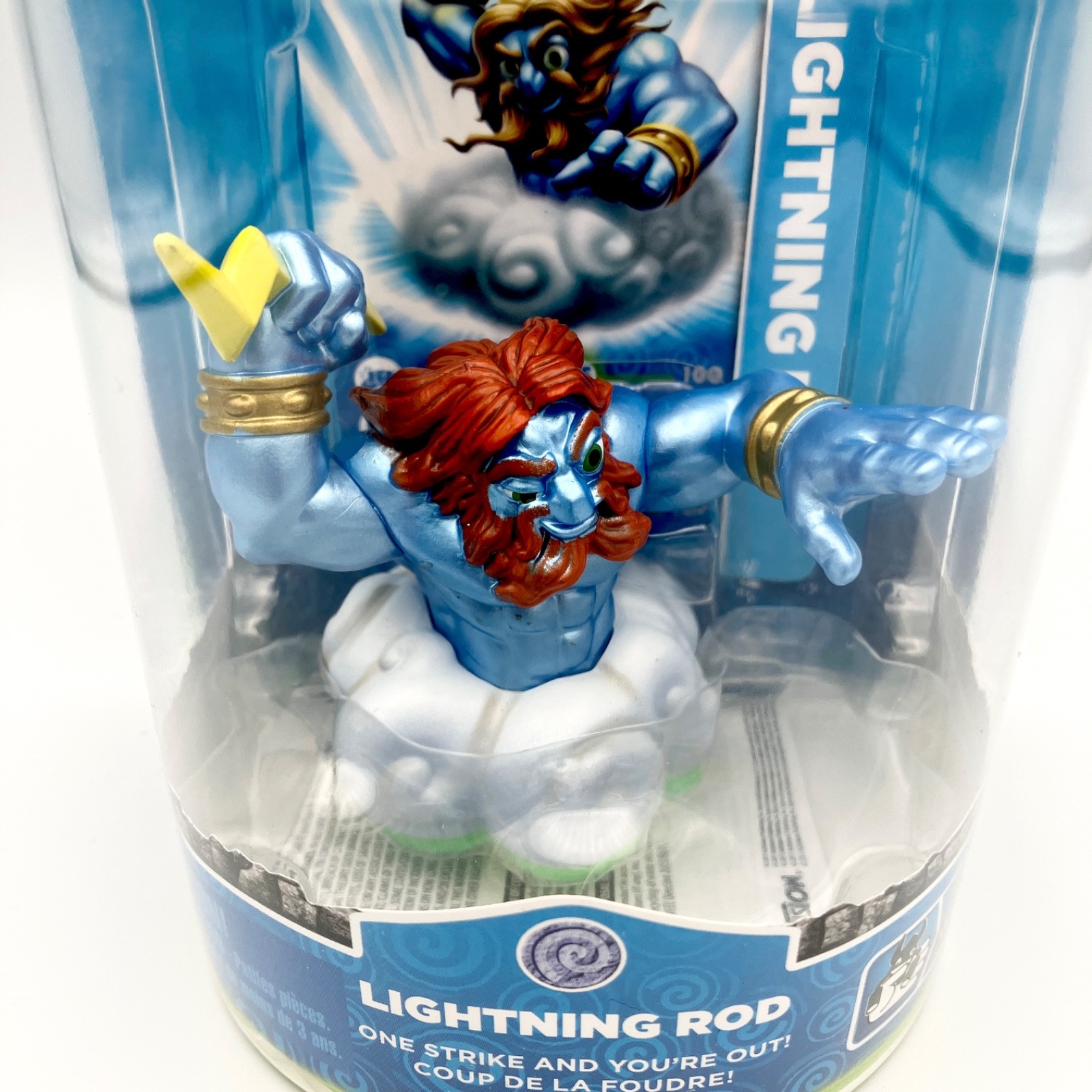 Skylanders Spyros Adventure Lightning Rod Figure NIB Activision NEW Partial Seal