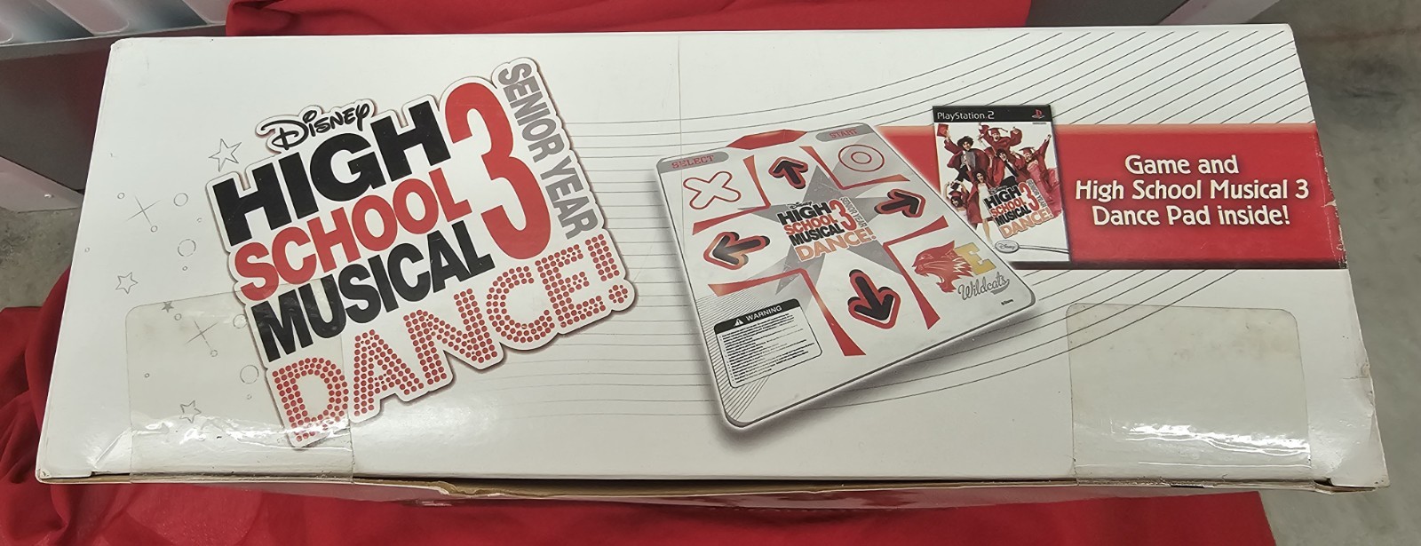 NEW High School Musical 3: Senior Year Dance Bundle (Sony PlayStation 2, 2008)