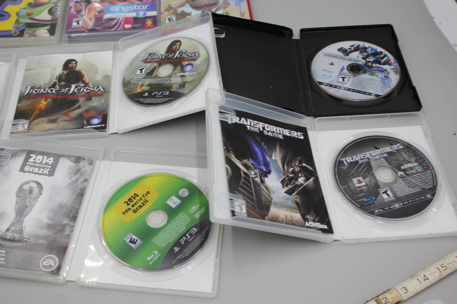 Lot of 12 Sony Playstation 3 PS3 Games Prince Persia Need for Speed Transformers