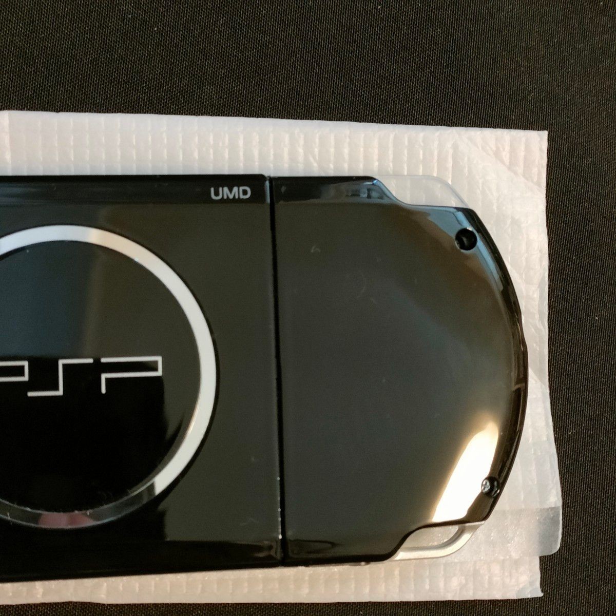 PSP-3000 Piano Black Handheld Console Missing Accessories, Slight Scratches
