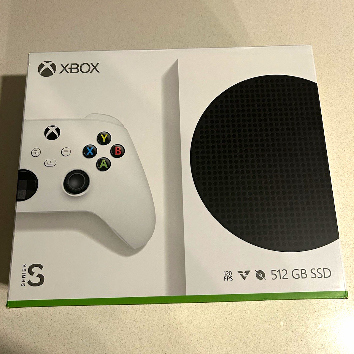 Microsoft Xbox Series S 512GB SSD White Console 4K 120 FPS w/ Controller Cables