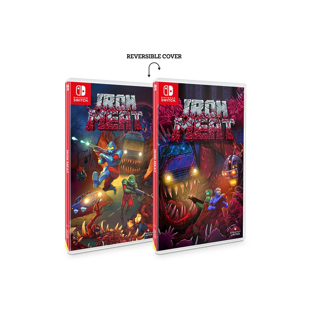 Iron Meat – Limited Metal Edition Only 4000 Made [Nintendo Switch] SLG NEW