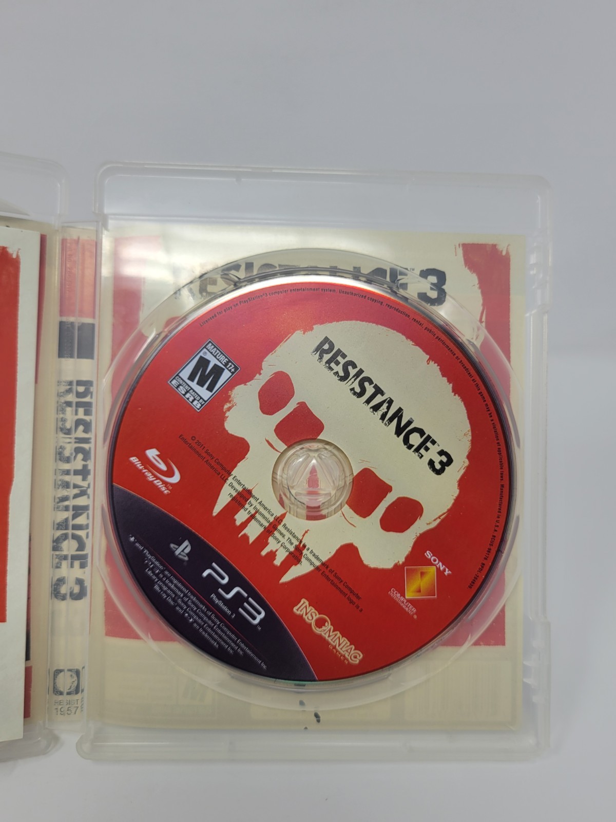 Resistance 1 + 2 + 3 Sony PlayStation 3 Complete Tested Free US Ship See Store!