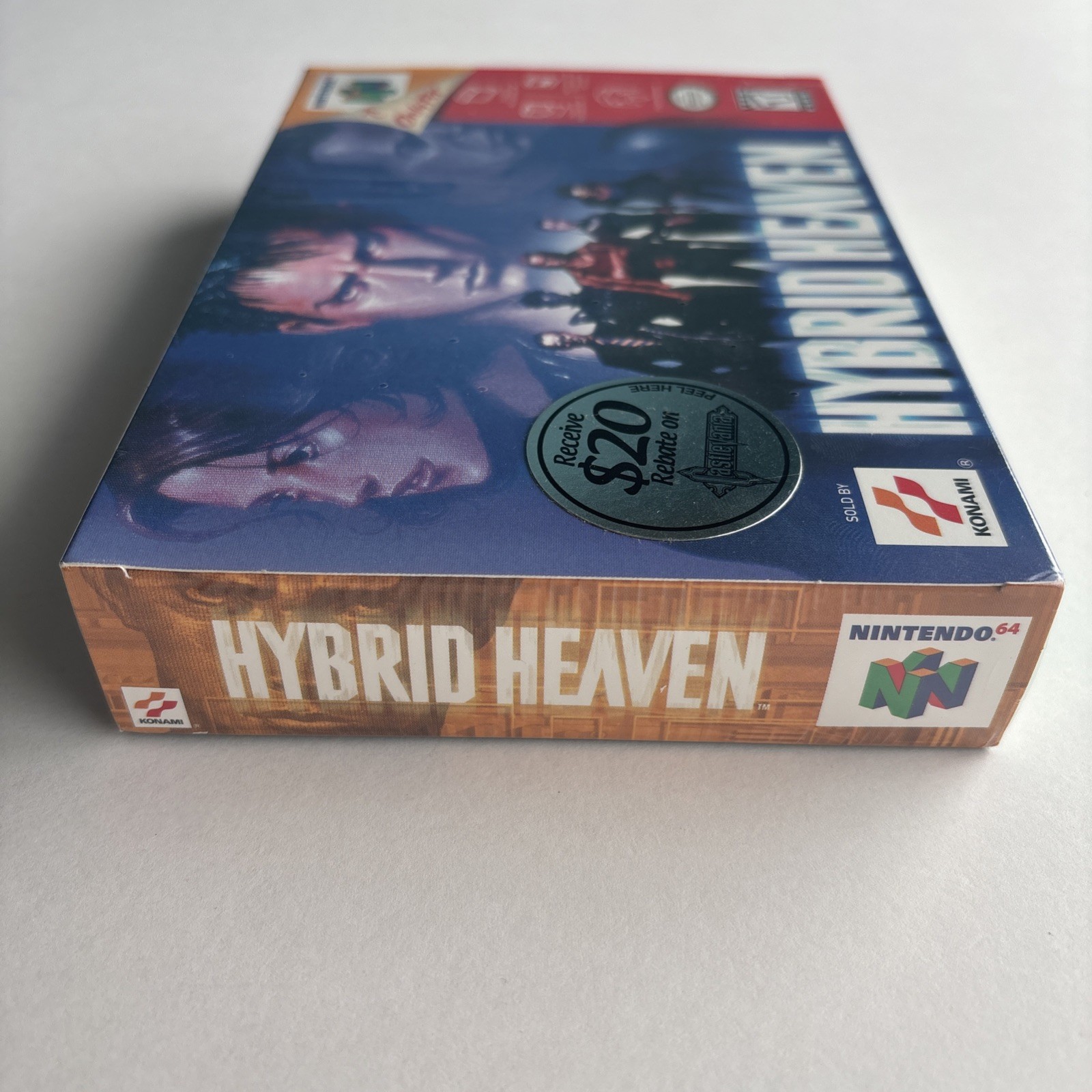 MINT Hybrid Heaven Nintendo 64 N64 Authentic Complete In Box CIB Sticker Variant