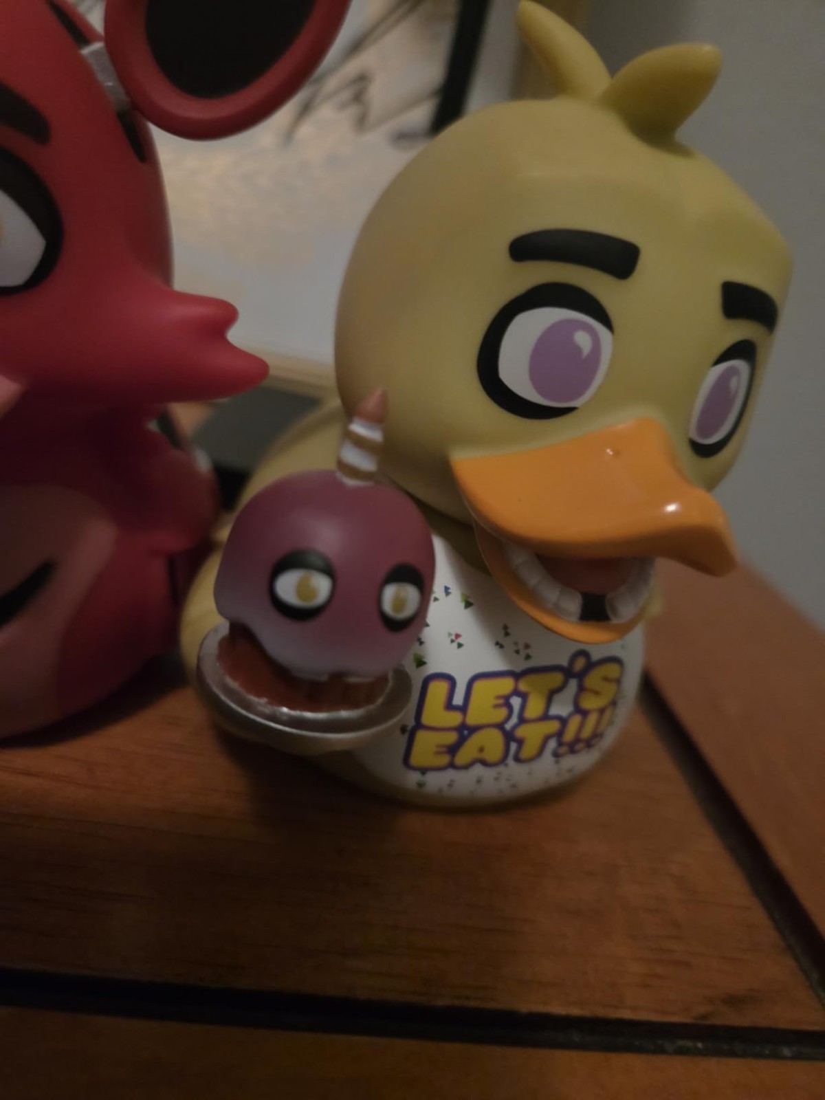 Chica Rubber Duck Plush Toy – Cuddly Collectible from Five Nights At Freddy’s
