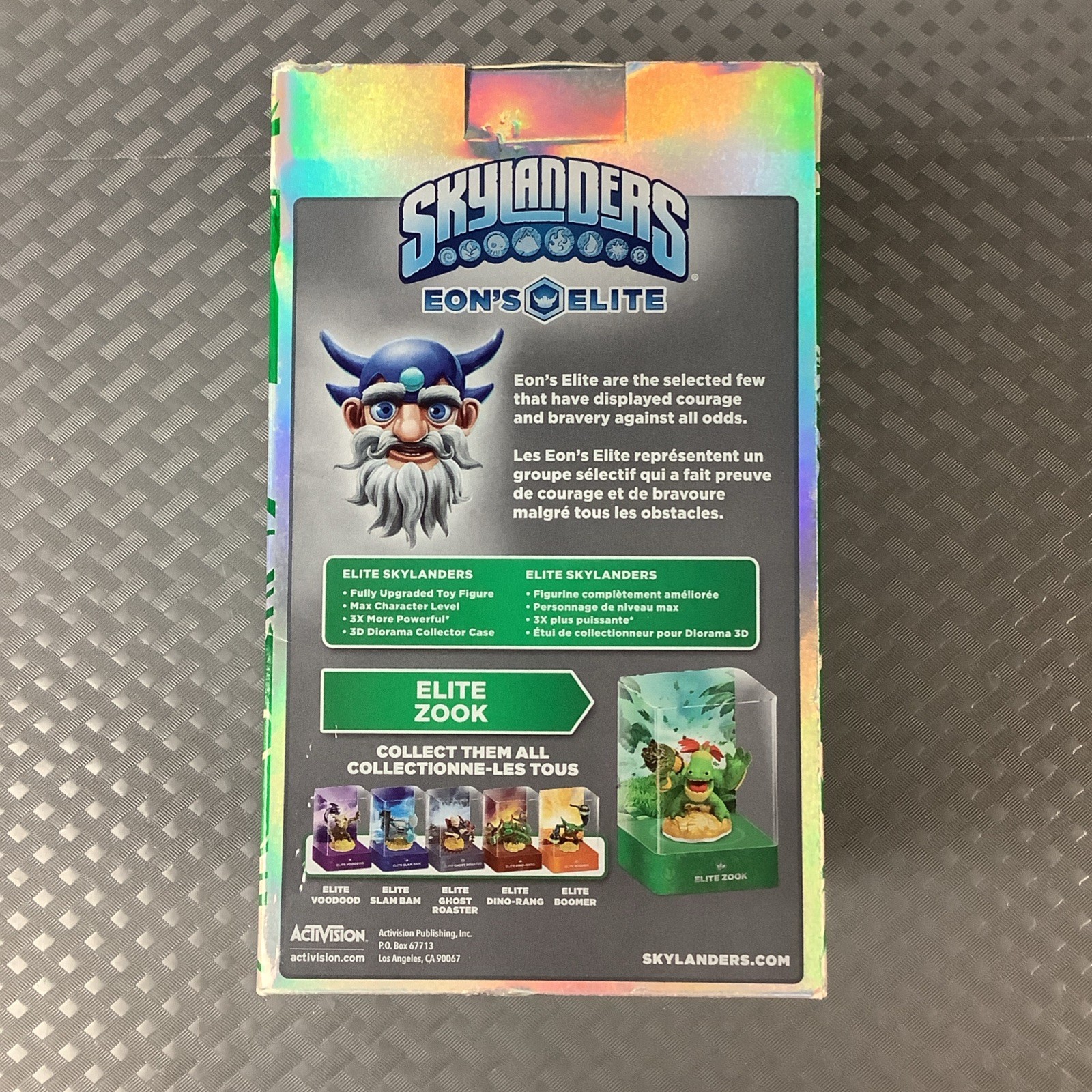 Skylanders Eon’s Elite – Elite Zook Figure Activision! Open Box! Authentic!
