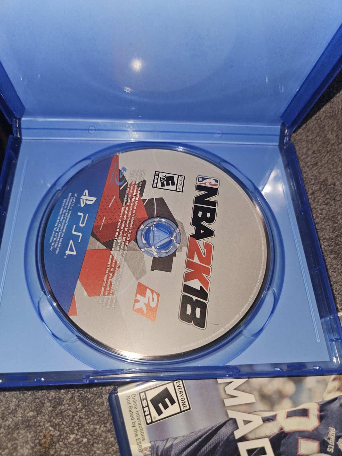 (Lot of 3 ) PS4 Games) NBA 2K18, MADDEN17,FIFA15