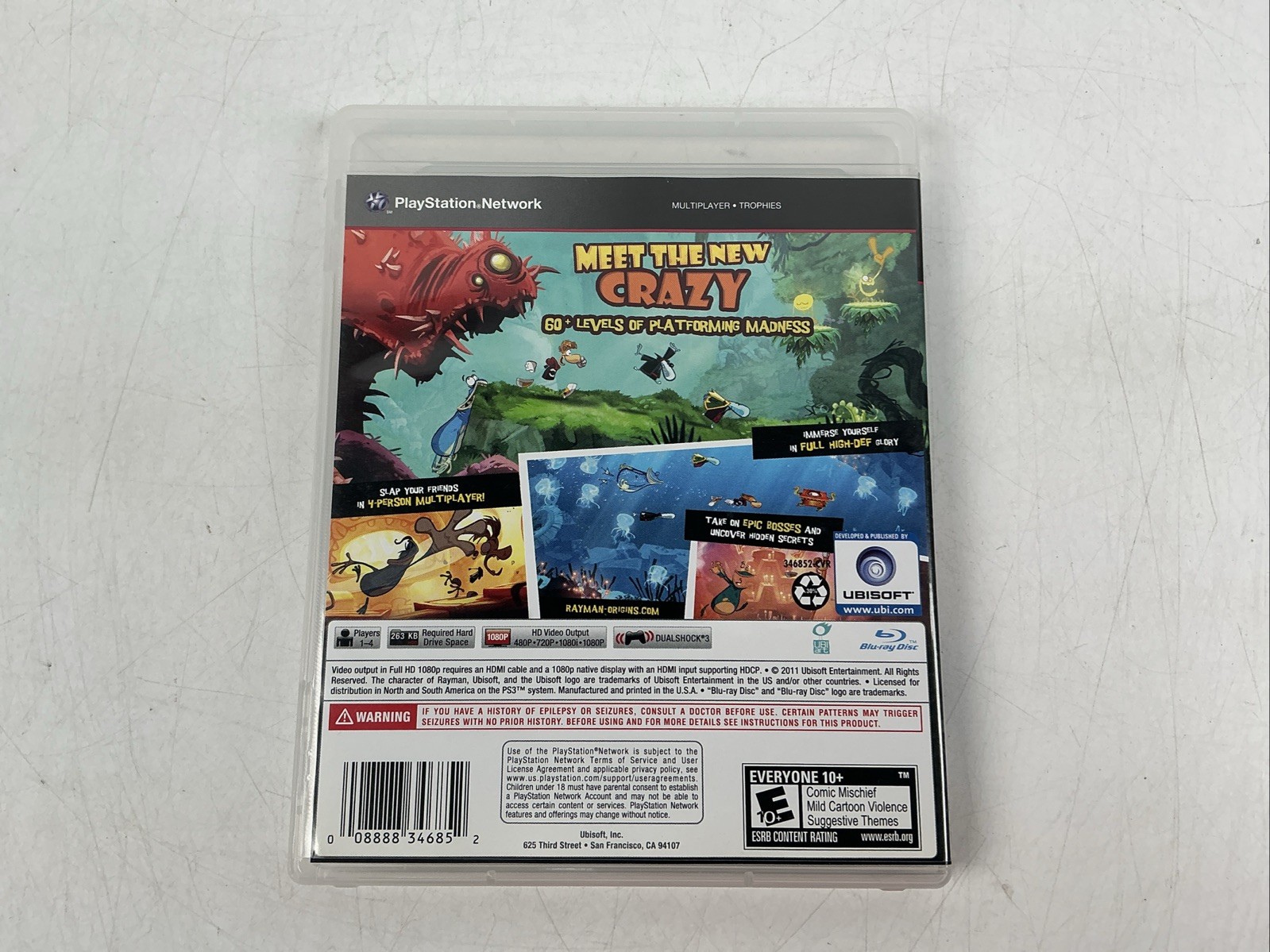 Rayman Origins (Sony PlayStation 3, 2011)