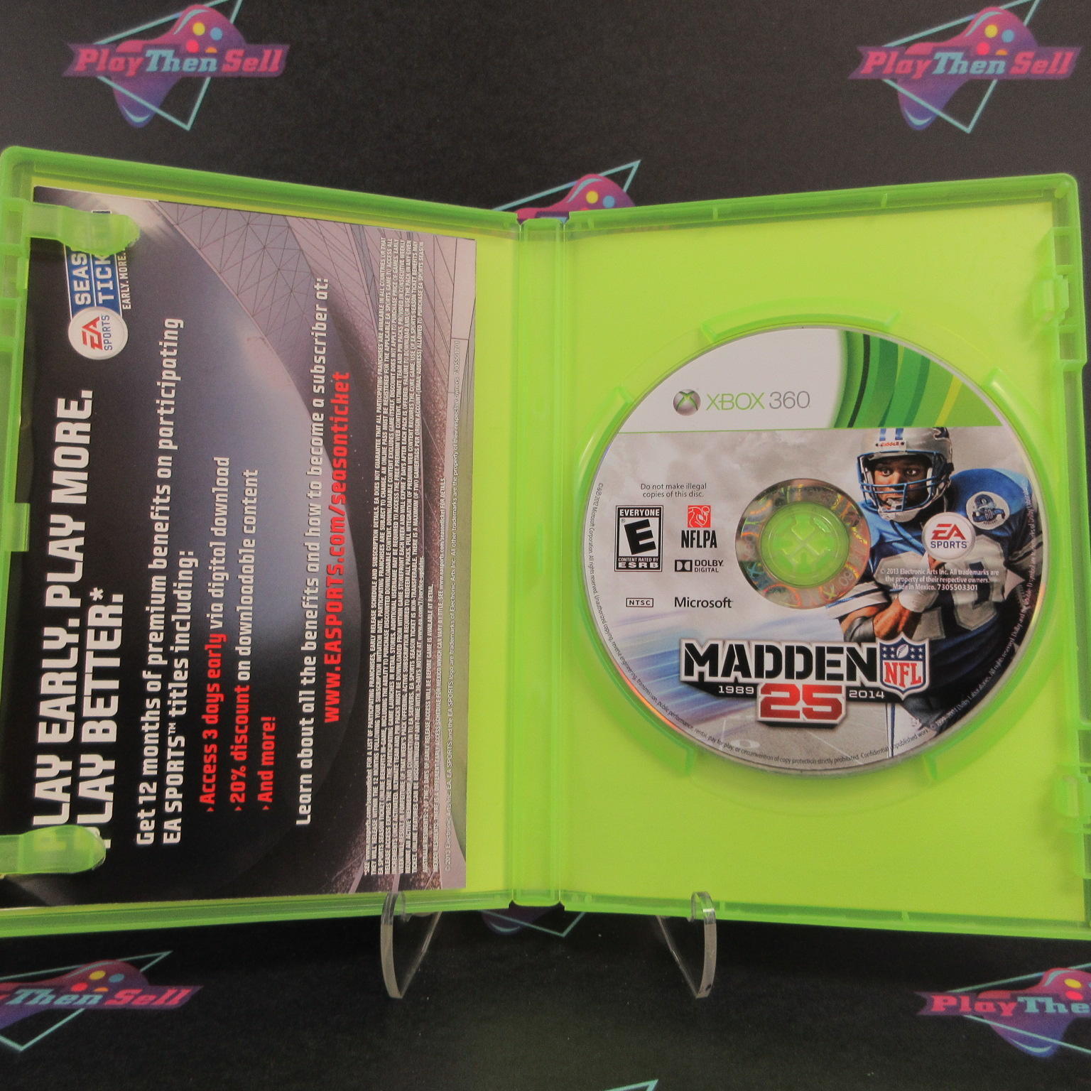 Madden NFL 25 Xbox 360 Complete – 1 Year Warranty EX Cond