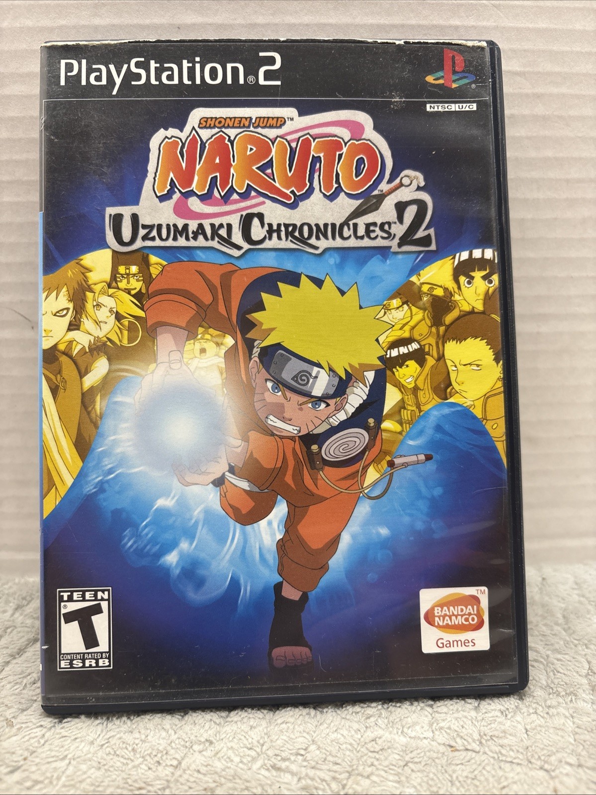 PlayStation 2 PS2 Naruto Uzumaki Chronicles 2 Game Complete Tested