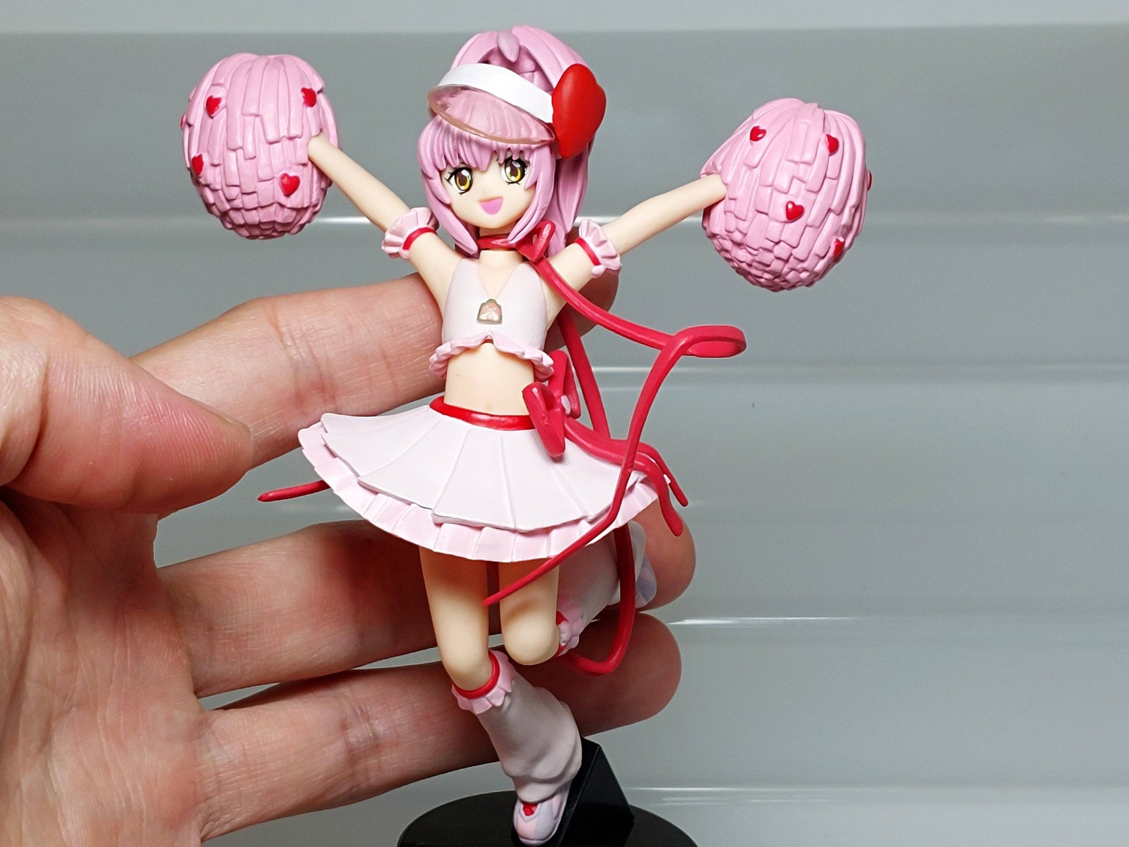 TFC Shugo Chara! Amulet Heart Hinamori Amu Figure Yujin 2008 B04 4.1in