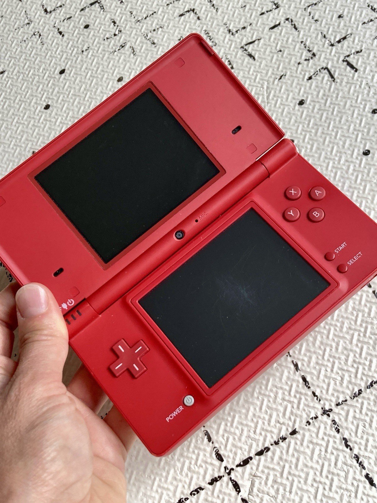 CIB Nintendo DSi Launch Edition Matte Red Handheld System W/ ALL Wrapping!