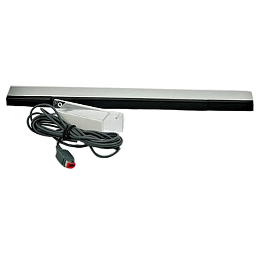 SENSOR BAR FOR NINTENDO WII & WII U WITH STAND WIRED INFRARED RECEIVER – NEW