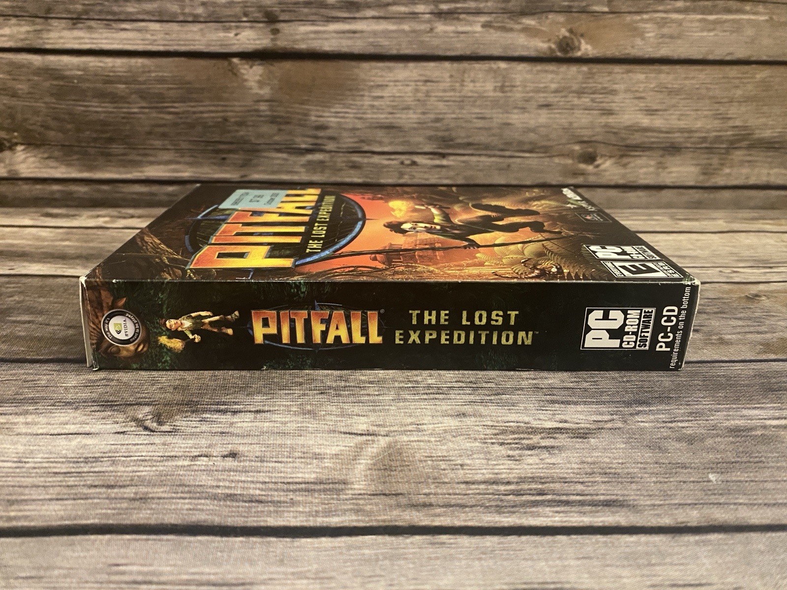 Pitfall: The Lost Expedition PC Rare CDROM Game 2 Disc 2004 CIB Box Manual Game