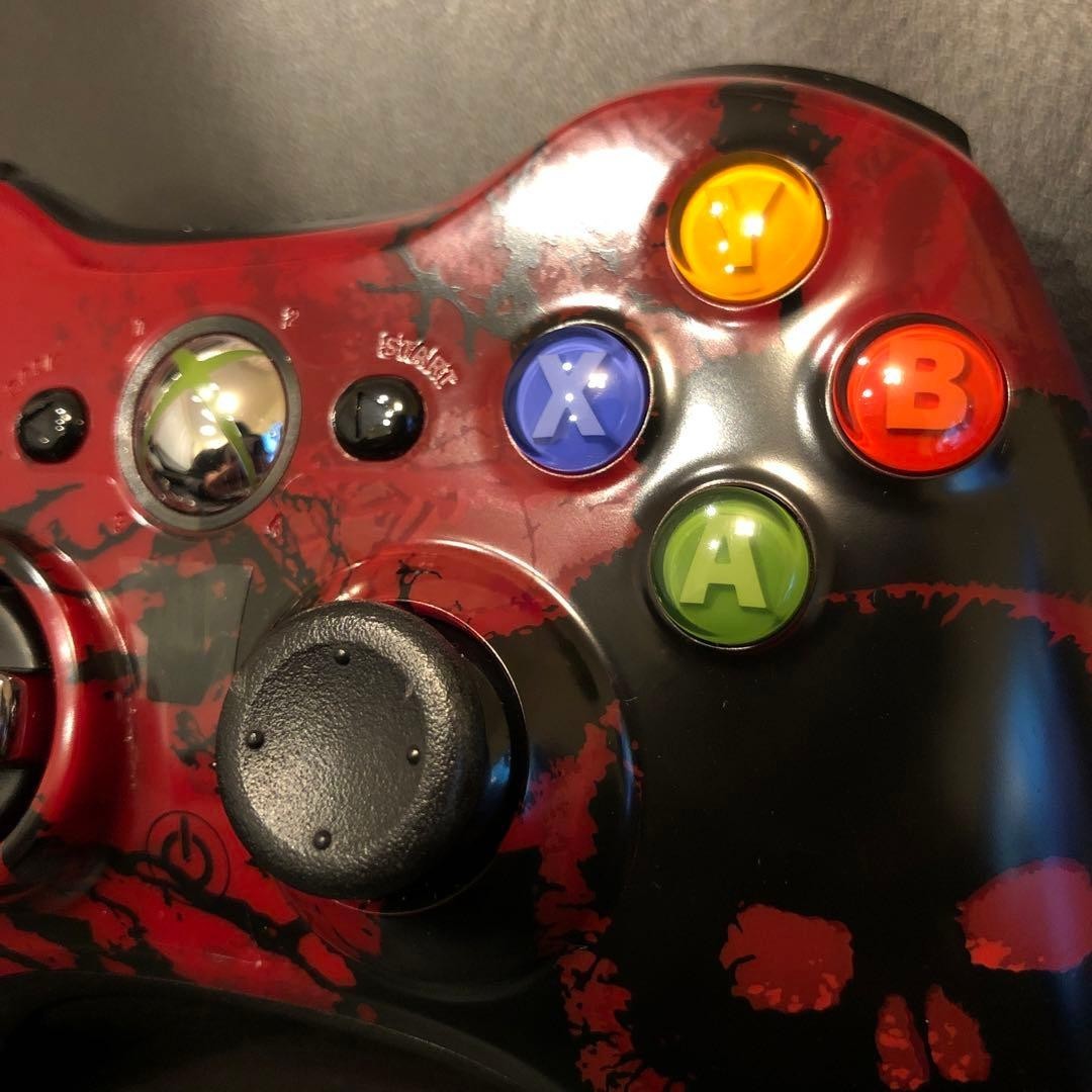 Xbox 360 Gears of War 3 Limited Edition Wireless Controller SE Game Console 2011